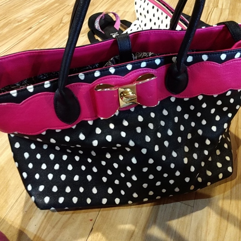 Betsy Johnson purse or overnight bag